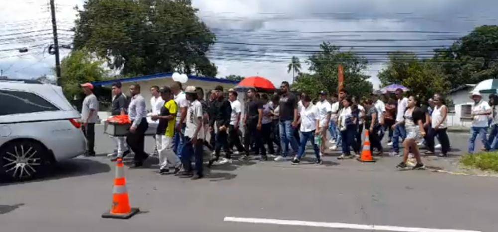 Realizan Honras F Nebres De Los Manifestantes Asesinados En Chame