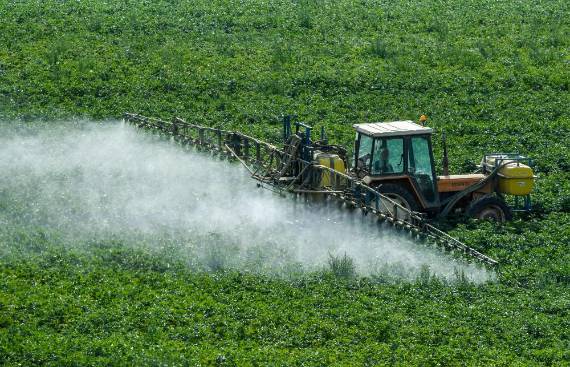 Los pesticidas cada vez más utilizados en la agricultura mundial