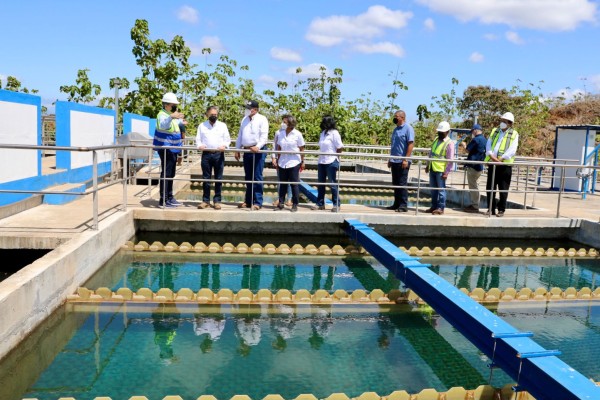 Inauguran Planta De Tratamiento De Agua Potable En Santiago