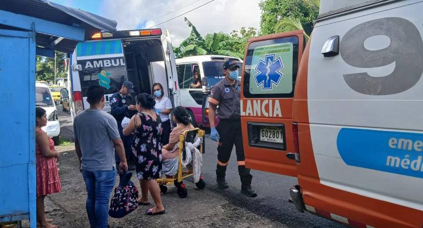 Unidades asisten a mujer en labores de parto en San Miguelito