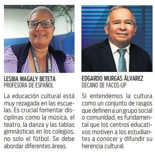 $!¿Deben aumentar las horas de educación cultural?