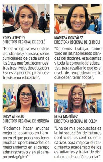 $!Directores enumeran cambios para mejorar la educación