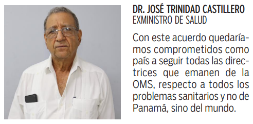 $!Grupo panameño rechaza acuerdo sobre pandemias de la OMS