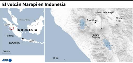 Suben a 22 los muertos por la erupción volcánica en Indonesia