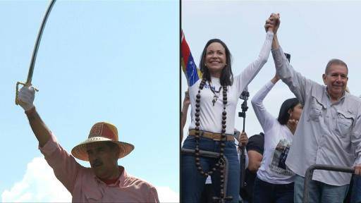 Cierra la campaña presidencial de Venezuela con Maduro combativo y la oposición optimista