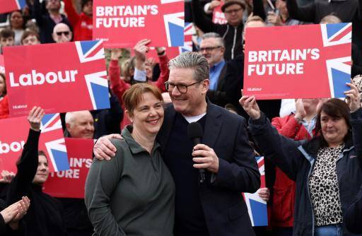 El líder laborista británico lanza su campaña para las legislativas