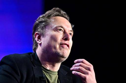 Elon Musk en una conferencia en Los Ángeles el 6 de mayo de 2024