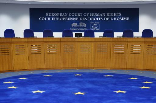 El interior del Tribunal Europeo de Derechos Humanos, en la ciudad francesa de Estrasburgo, en una imagen del 7 de febrero de 2019