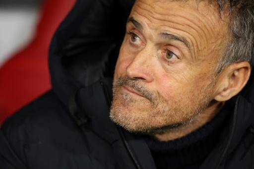 El entrenador del PSG, Luis Enrique, durante el partido perdido ante el Bayern de Múnich en la Liga de Campeones. En Múnich (Alemania), el 28 de noviembre de 2024