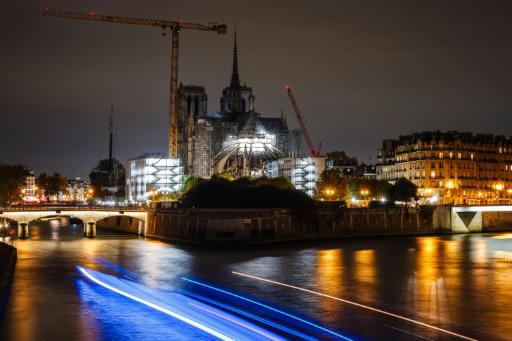 La catedral Notre Dame de París, el 12 de noviembre de 2024