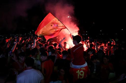 Somos los mejores: los españoles celebran el pase a la final de la Euro