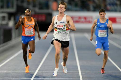 El belga Doom y la polaca Kaczmarek campeones de Europa en 400 m