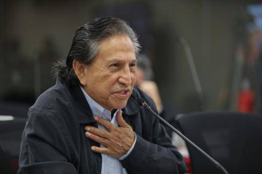 El expresidente de Perú Alejandro Toledo durante una audiencia judicial el 16 de octubre de 2024 en Lima