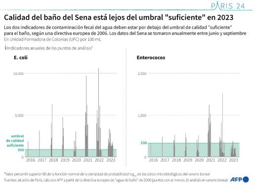 Nadar en el Sena, un viejo y costoso sueño que renace con los JJOO