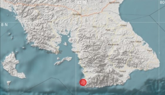 Panamá tembló con un sismo de magnitud 4.8