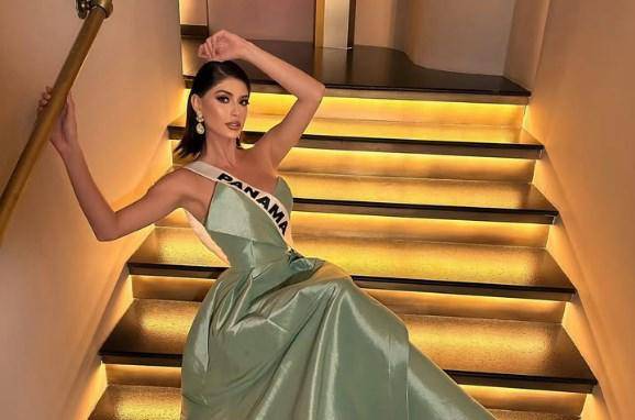 La exrepresentante panameña en el Miss Universo Italy Mora.