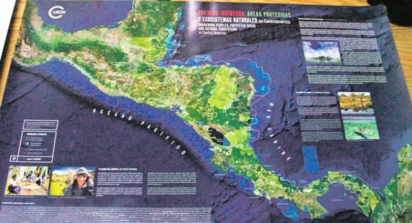 Mapa identifica la relación indígena con el ecosistema