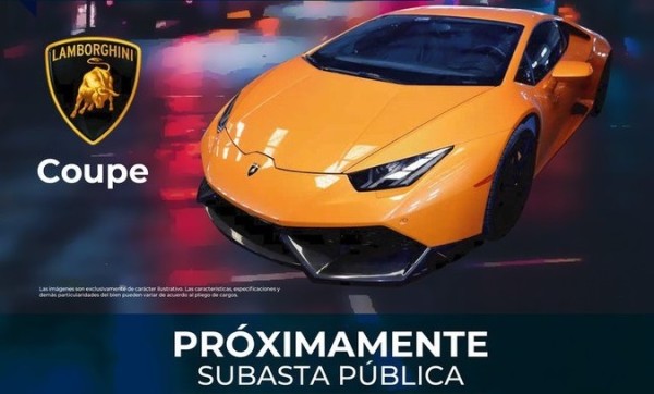 Tribunal Superior de Apelaciones confirma la suspensión de la subasta de  Lamborghini