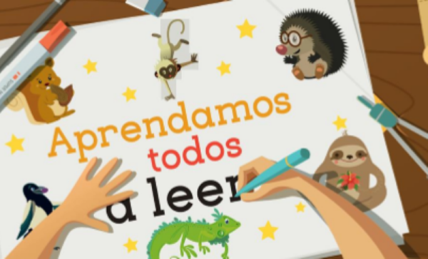 Aprendamos todos a leer: Libro de cuentos para niños