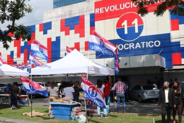 ML | Sede principal del Partido Revolucionario Democrático (PRD), ubicada en avenida México, ciudad de Panamá.