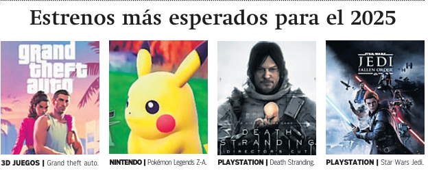 $!Videojuegos