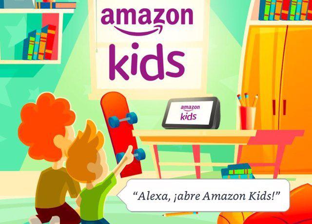 Llega a España el servicio gratuito para niños Amazon Kids, disponible en todos los dispositivos Echo