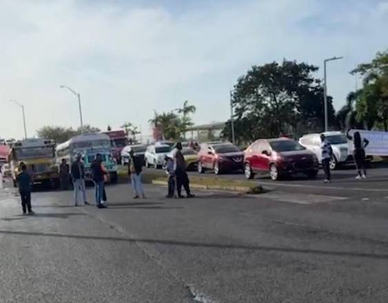 ML | Protesta con cierre en la provincia de Colón.