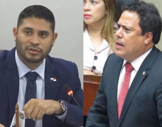 ML | El diputado Jhonathan Vega y el exdiputado Edwin Zúñiga.