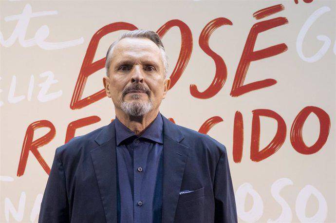 EUROPA PRESS | Miguel Bosé, cantante.