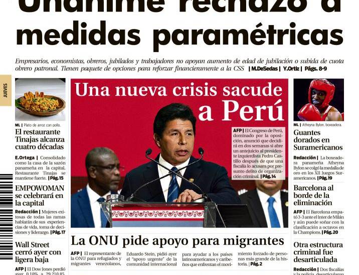 Portada del 13 de octubre de 2022