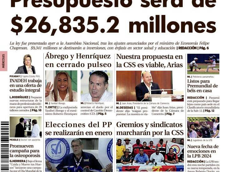 Portada del 16 de octubre de 2024