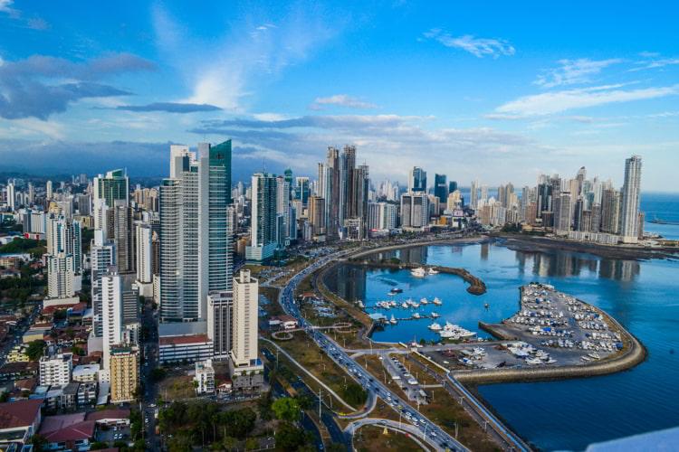 ML | Vista aérea de la ciudad de Panamá.