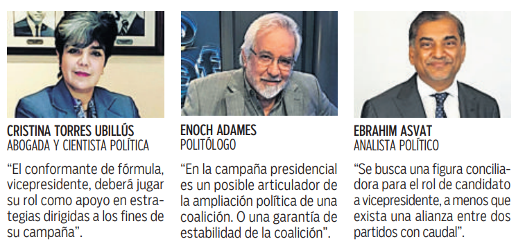 $!Blandón, Alleyne, Morales, Athanasiadis y Maduro, crece la lista de aspirantes a vice