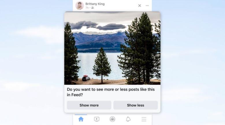 Facebook introduce los botones ‘Mostrar más’ y ‘mostrar menos’