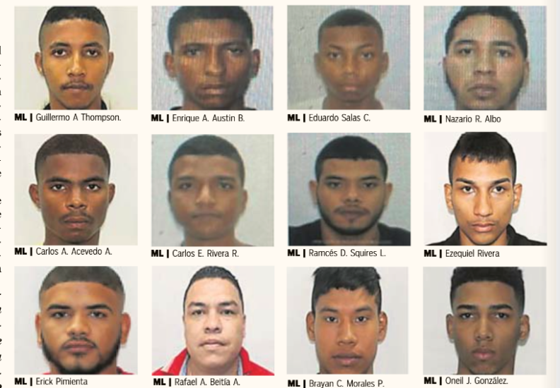 Veinticuatro criminales más buscados son identificados