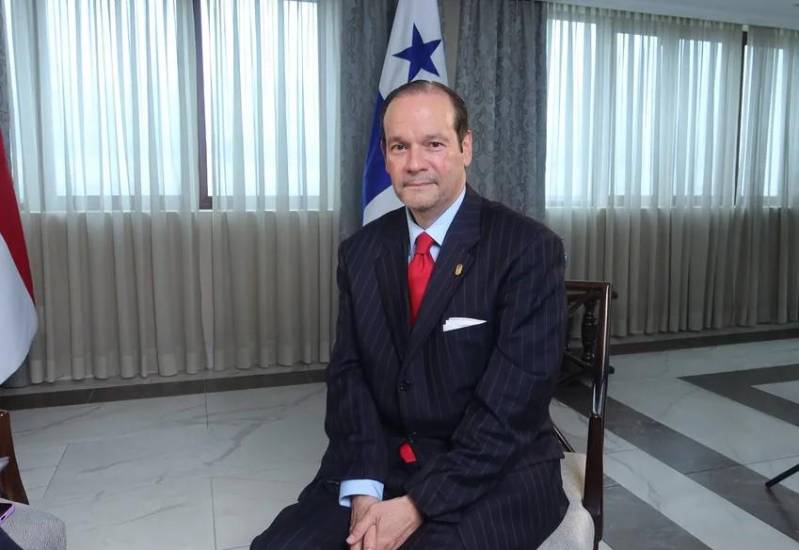 El canciller de Panamá Javier Martínez-Acha.