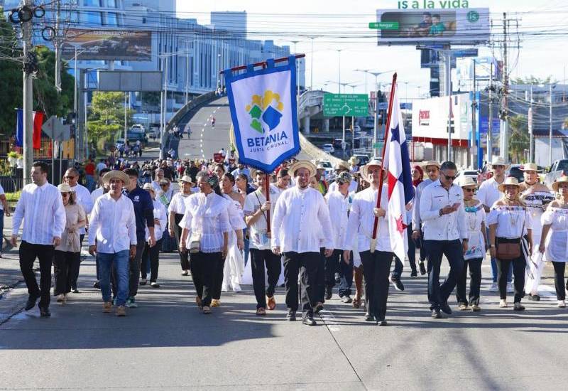 Corregimiento de Betania realiza desfile