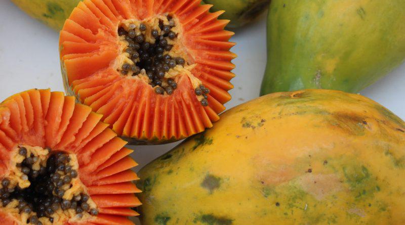 ML | Papaya lista para consumo.