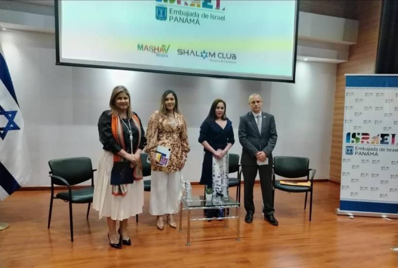 Embajada de Israel realiza panel para analizar violencia contra las mujeres.