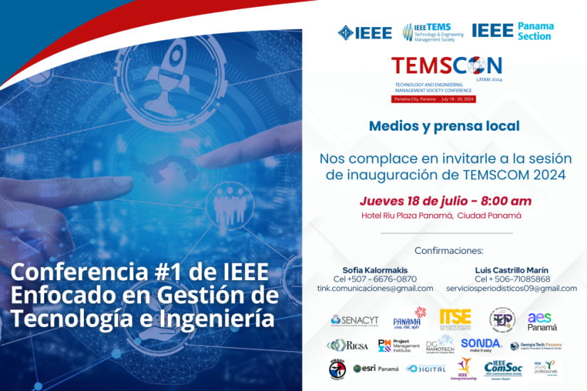 $!Panamá será la primera capital de Latinoamérica del encuentro mundial de gestión de tecnología e ingeniería