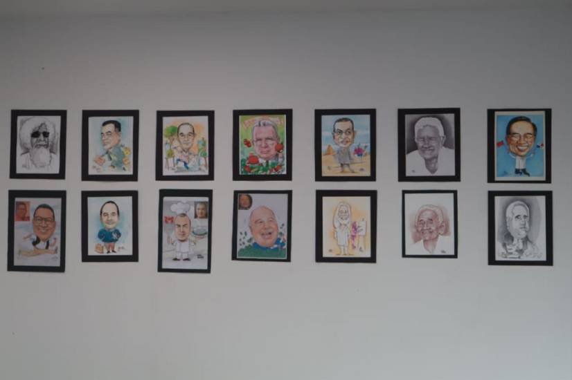 “Los trazos de un maestro”, la exposición en honor al caricaturista Peña Morán