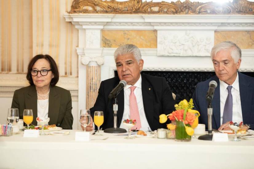 El presidente de la República José Raúl Mulino en el Consejo de las Américas.