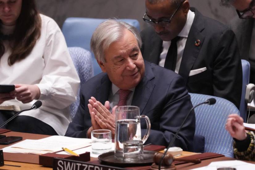 AFP | El secretario general de la ONU António Guterres.