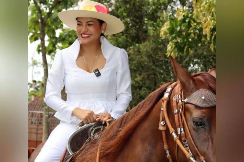 La alcaldesa del distrito de Arraiján Stefany Peñalba.