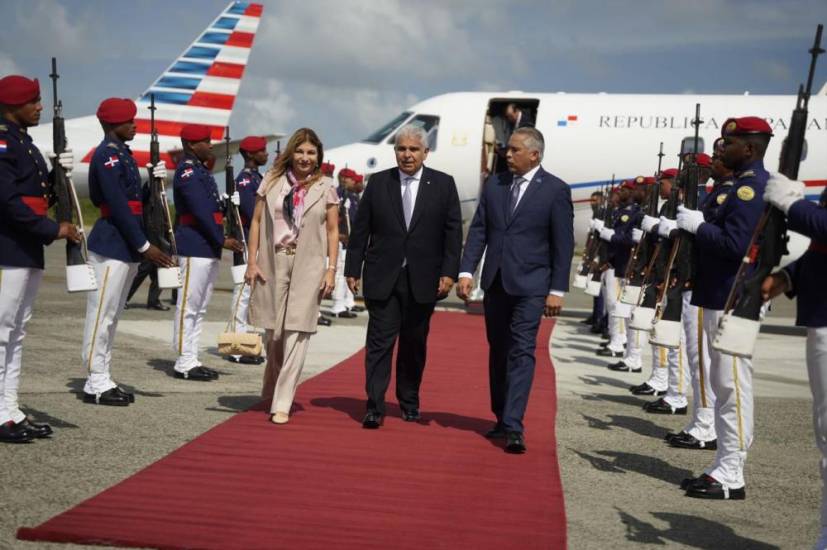 Mulino llega a República Dominicana para participar de la juramentación presidencial de Luis Abinader