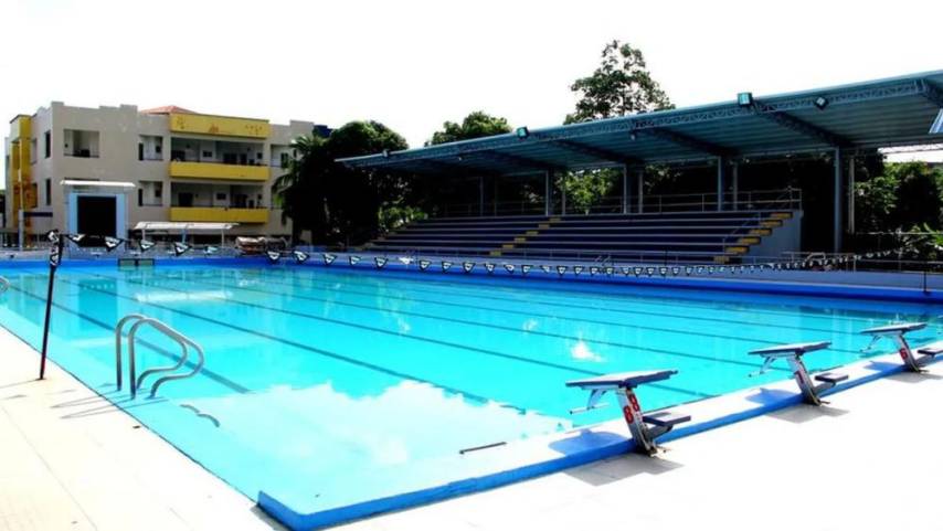 La piscina Olímpica Eileen Coparropa en Juan Díaz.