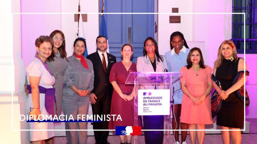 “La violencia contra las mujeres constituye un obstáculo al progreso social”, resaltó la embajadora de Francia