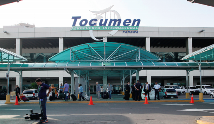 El Aeropuerto Internacional de Tocumen.