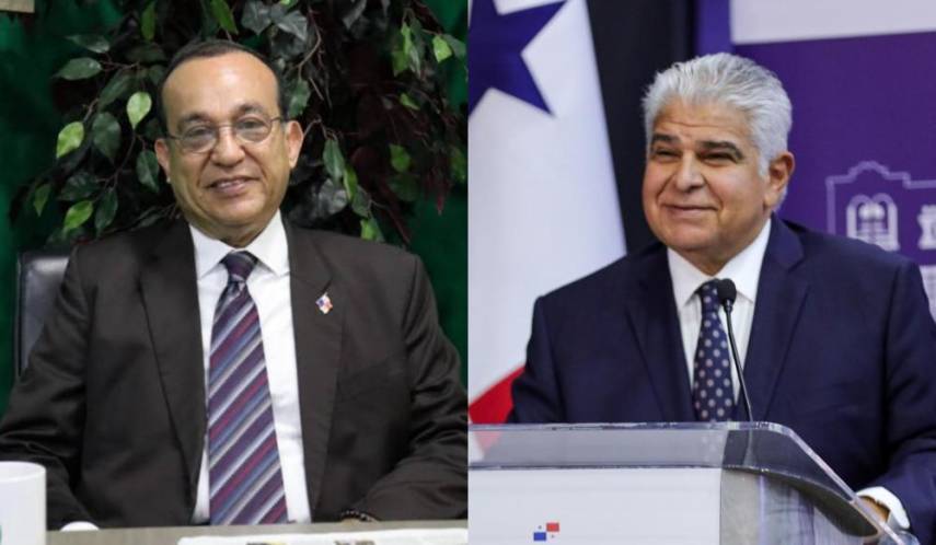 Rector de la Universidad de Panamá se reúne con el presidente Mulino