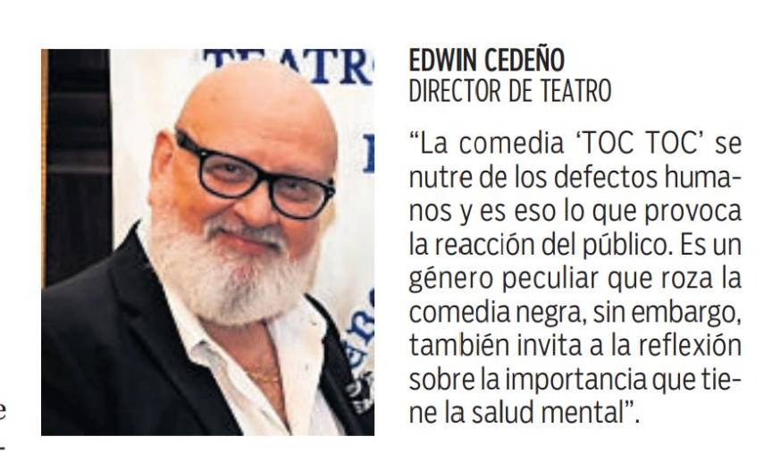 $!Genio del teatro